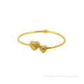 Heart to Heart 18 K Bangle